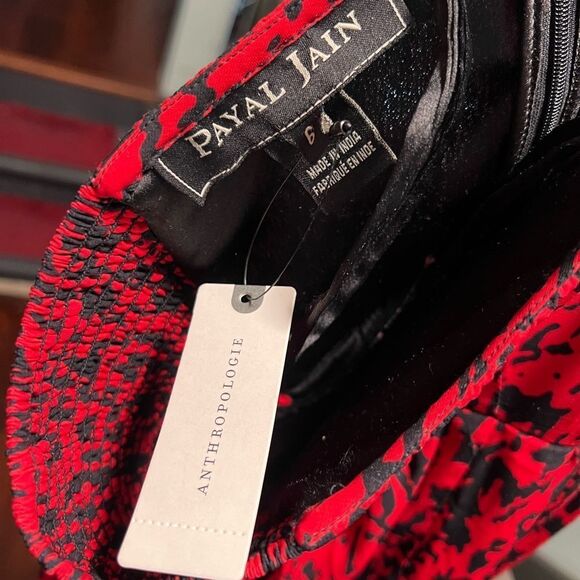 Anthropologie Red and Black Maxi Dress - Picture 9 of 13